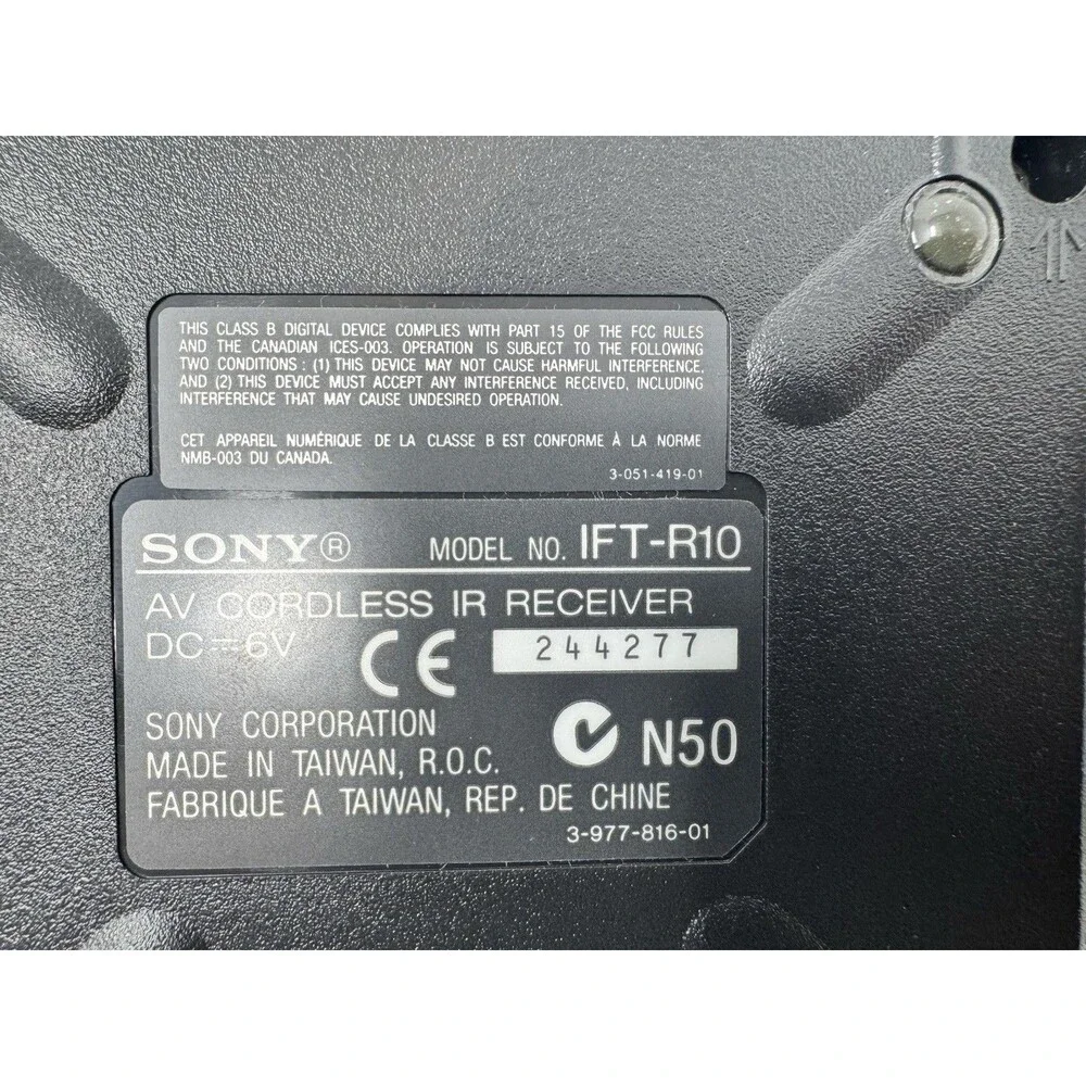 Sony av cordless